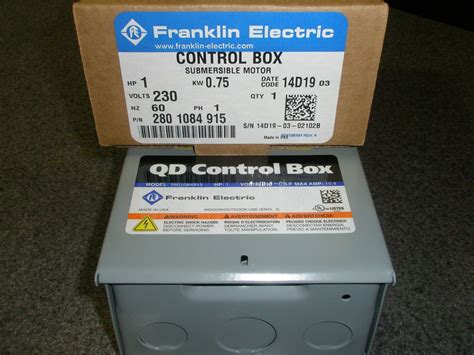 franklin electric 15 hp control box|franklin 2801084915 manual.